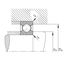  6004-C, ڲṹC  DIN 625-1 ׼Ҫߴ