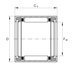 ʽѹȦ SCE910-PP, ˫ഽܷ⣬ ABMA 18.2 - 1982Ӣ