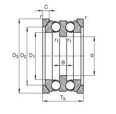  54211 + U211,  DIN 711/ISO 104 ׼Ҫߴ磬򣬴ȦһȦɷ