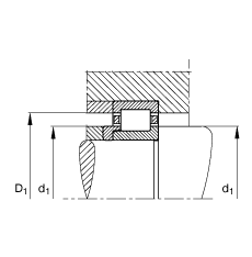 Բ NJ238-E-M1 + HJ238E,  DIN 5412-1 ׼Ҫߴ,  L Ȧλ, ɷ, ּ