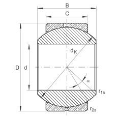 ؽ GE10-PB,  DIN ISO 12 240-1 ׼ߴϵ Kά