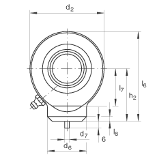 Һѹ˶ GK35-DO,  DIN ISO 12 240 ׼棬ά