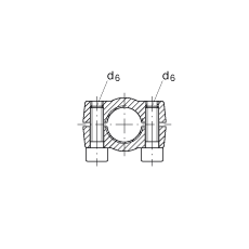 Һѹ˶ GIHRK25-DO,  DIN ISO 12 240-4 ׼Ƽнװãά