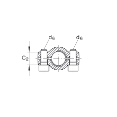 Һѹ˶ GIHNRK12-LO,  DIN ISO 12 240-4 ׼Ƽнװãά