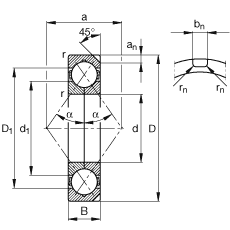 ĵӴ QJ322-N2-MPA,  DIN 628-4 Ҫߴ磬 ԲжʷȦֹ