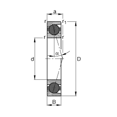  HCB71919-C-T-P4S, ڣɶԻԪװӴ  = 15㣬մƹ