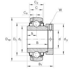  GE80-KRR-B-AH01-FA164, ȦƫȦλ  R ܷ⣬ʹ¶ȵ +250C