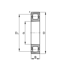 ι 20208-K-TVP-C3,  DIN 635-1 ׼Ҫߴ, ׶ף׶ 1:12